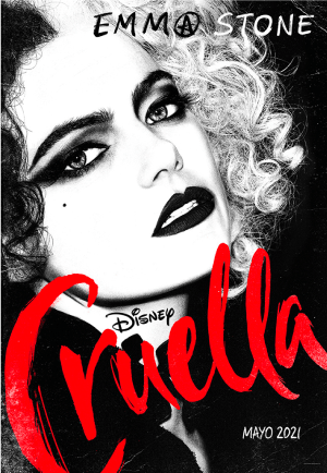 Poster Cruella Emma Stone Poster Cruella Emma Stone