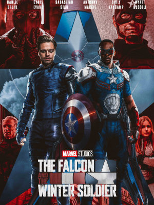 falcon el soldado del invierno poster
