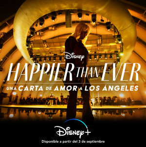 Billie Eilish Película en Disney+ Happier than ever