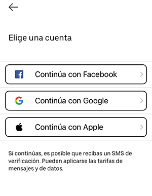 Registro Uber