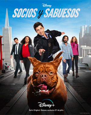 socios y sabuesos poster disney plus serie