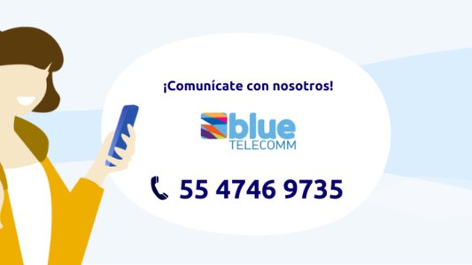 número de Blue Telecomm