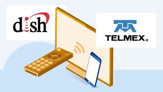 TV Dish + Internet y telefonía Telmex