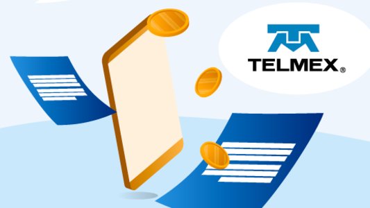 Factura de servicios y tienda Telmex