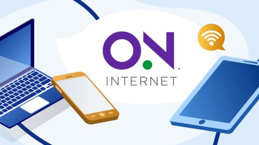 ON Internet Dish alámbrico con telefonía