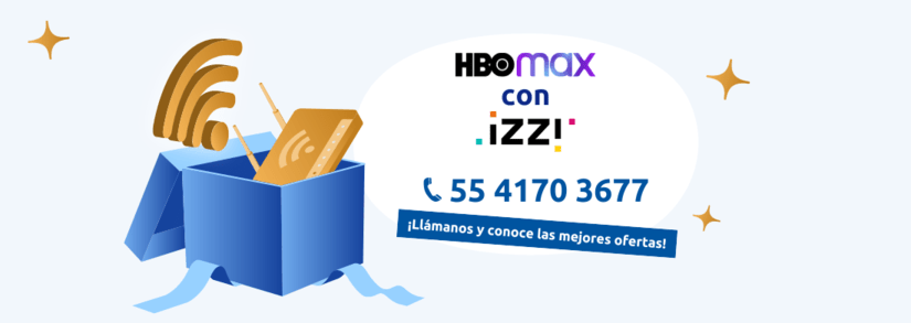 HBO Max con izzi paquetes