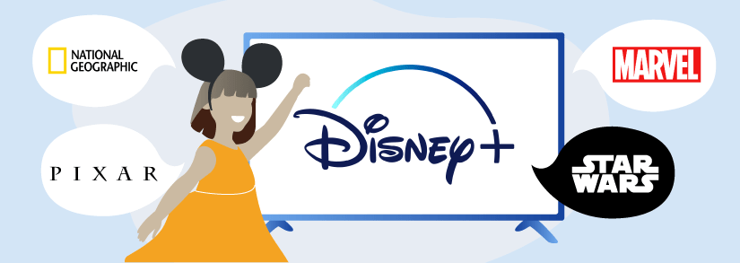 películas en Disney plus