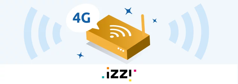 IZZI FLEX, el Internet 4G en casa de IZZI sin instalación