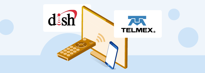 TV Dish + Internet y telefonía Telmex