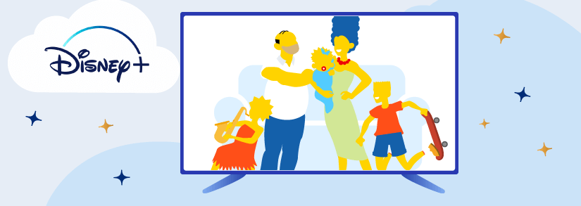 los simpson en disney plus