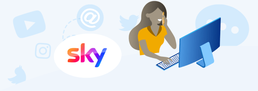 servicios sky en linea